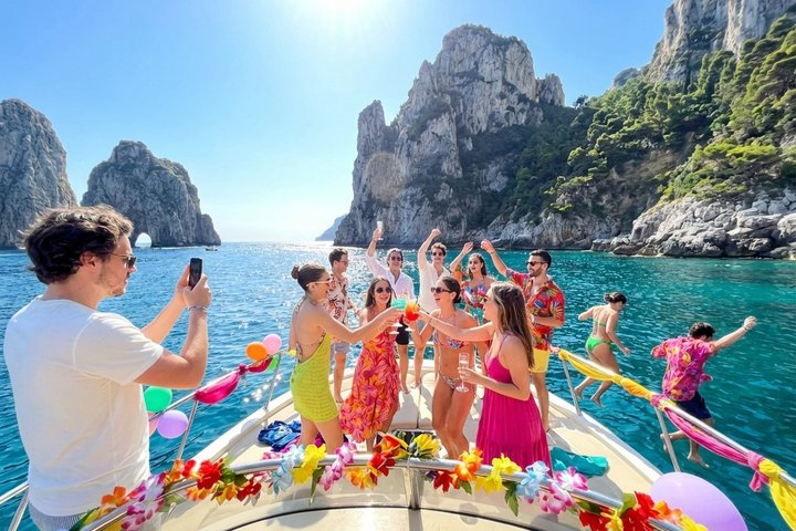 Capri Premium Private Boat Tour + City Visit - Photo 1 of 19