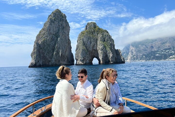 Capri, Blue Grotto by Priority, Faraglioni Swim and City Visit - Photo 1 of 25