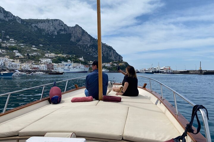 Capri Private Boat Tour from Capri (3 Hours) with Blue Grotto - Photo 1 of 23