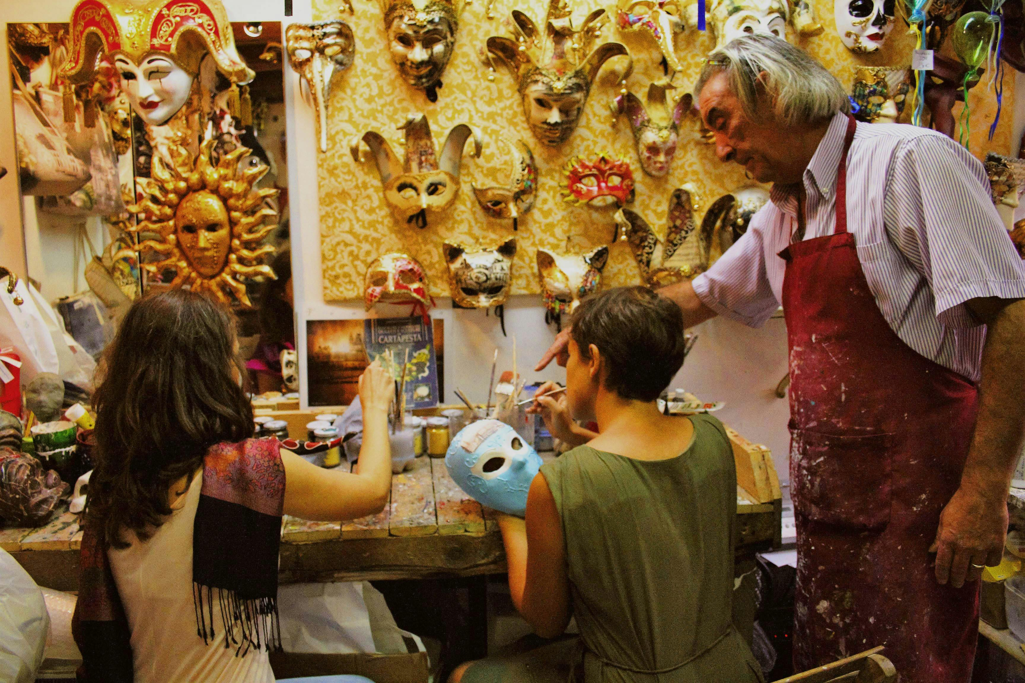 Venice: Carnival Mask Workshop - Photo 1 of 8