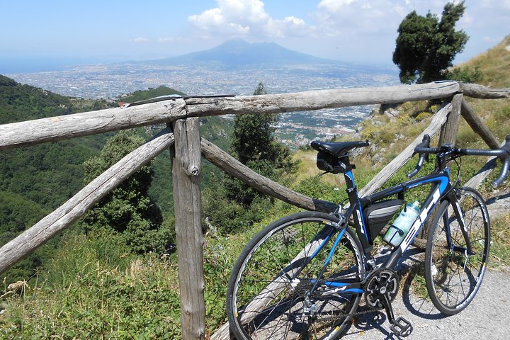 View over Mount Vesuvius