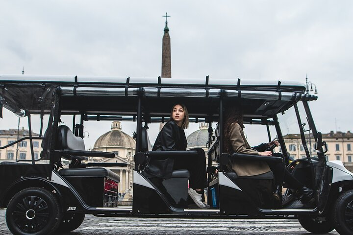 Enjoy Rome in Golf Cart!