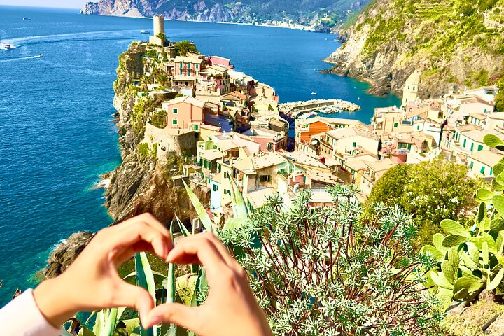Panoramic view of Vernazza