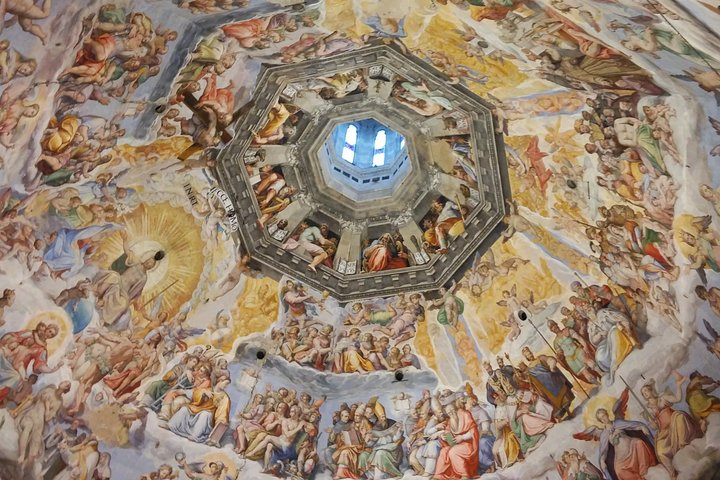 Ascend to breathtaking views of Florence as you explore the stunning frescoes and intricate architecture of the Duomo guided by a local expert on this memorable adventure.