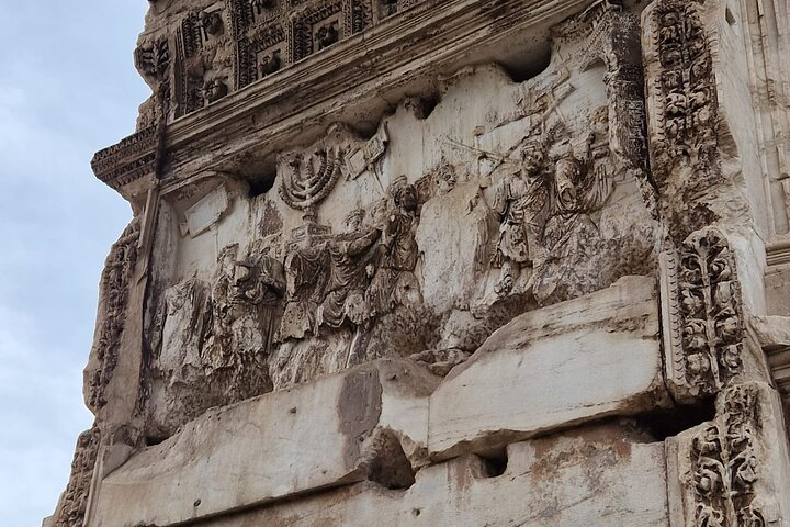 Arch of Titus (details)