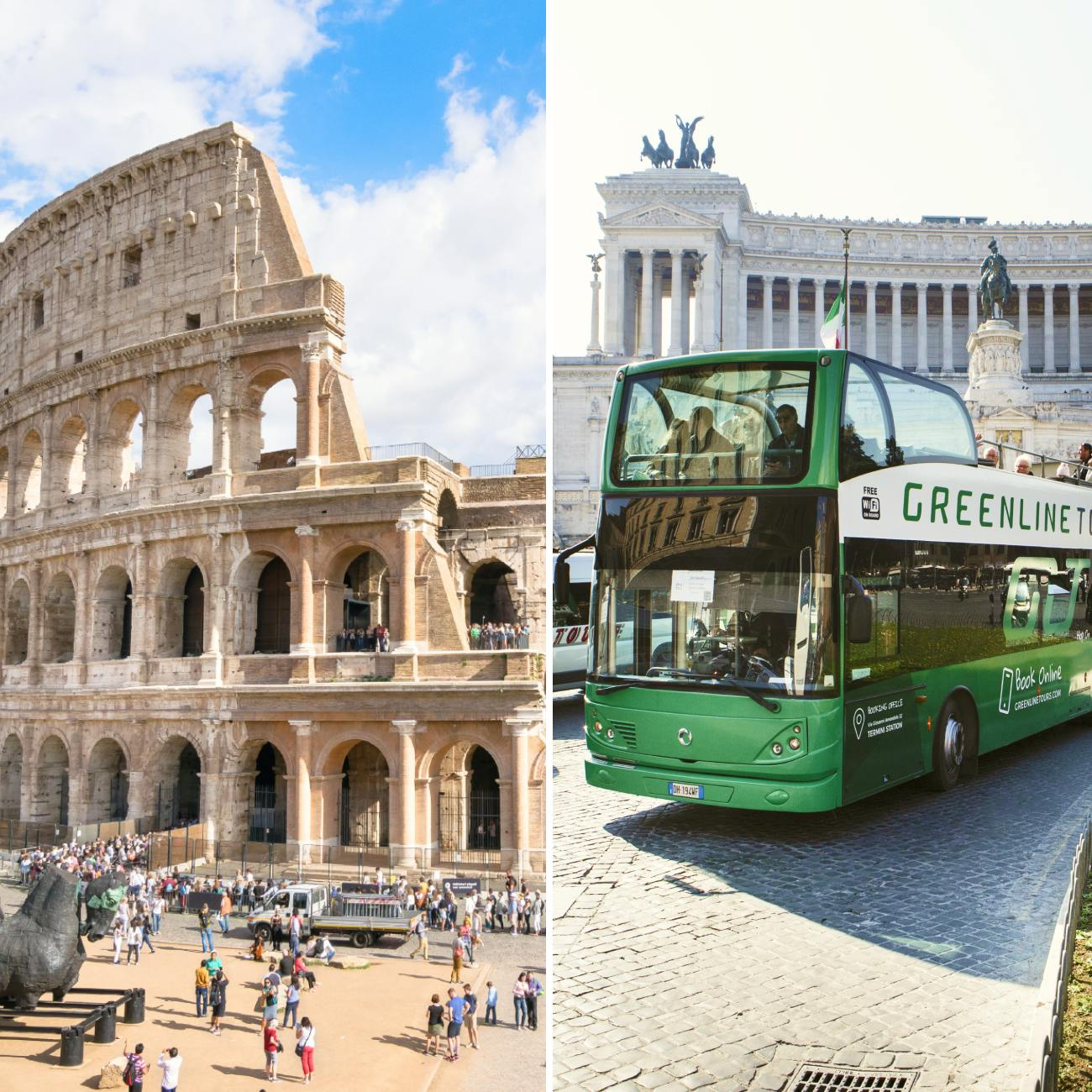 Colosseum, Roman Forum & Palatine Hill + Sightseeing Bus Tour - Photo 1 of 6