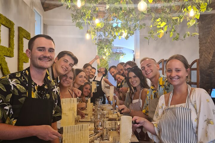 Cooking Class 2 Hour Spanish Steps - Fettucine and Tiramisù - Photo 1 of 15