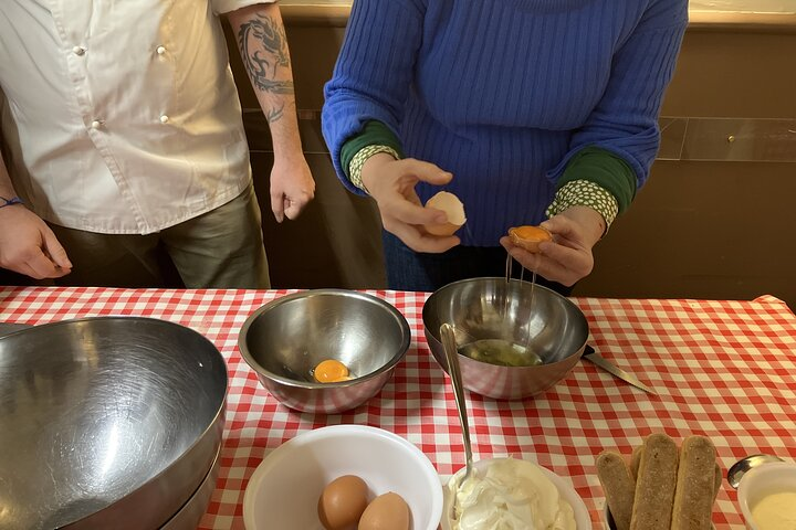 Cooking Class in Rome Making Cacio e Pepe Pasta and Tiramisu - Photo 1 of 6