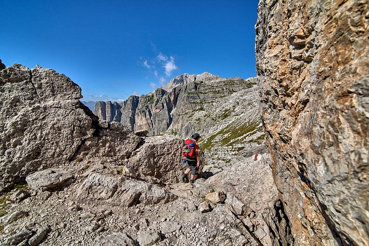 Hiking in the Brenta Dolomites