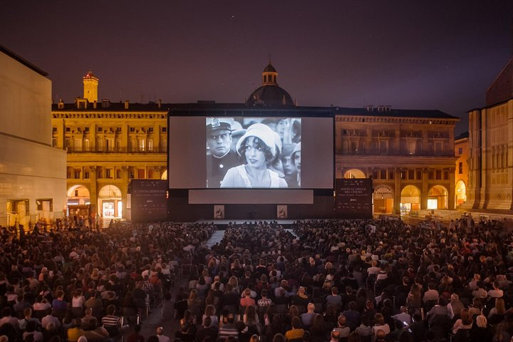 Summer movies at Piazza Maggiore