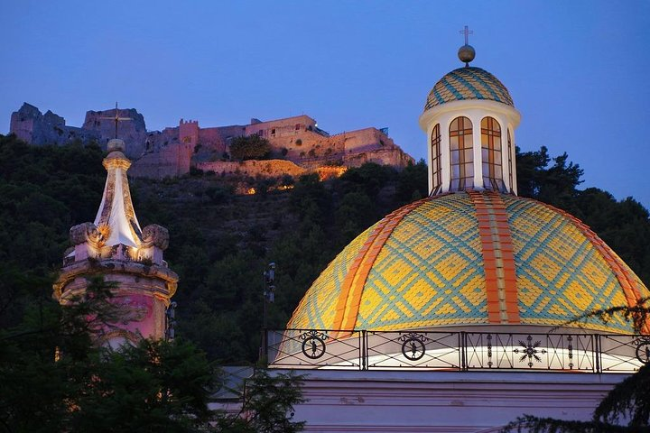Church of Annunziata and medieval castle of Salerno