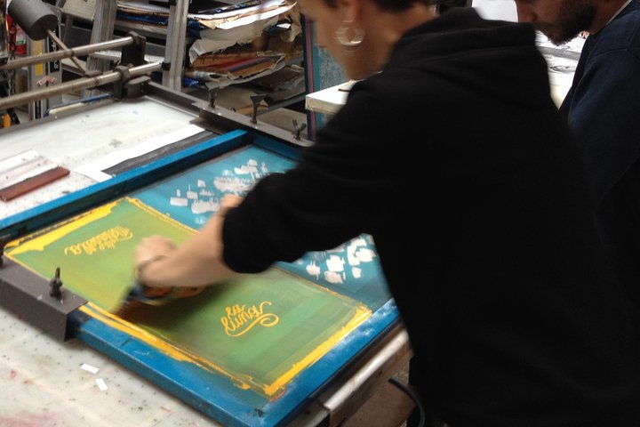 Discovering artistic screen printing - Photo 1 of 8