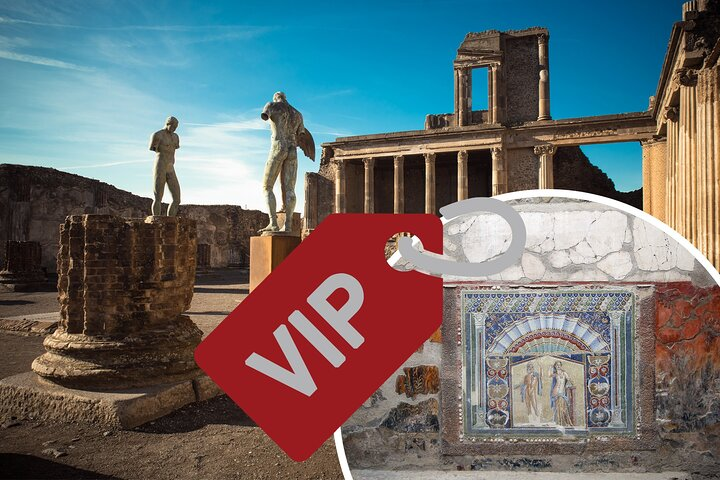Discovering Pompeii and Herculaneum - VIP Tour with Lunch  - Photo 1 of 10