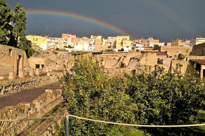 Rainbow in Herculaneum