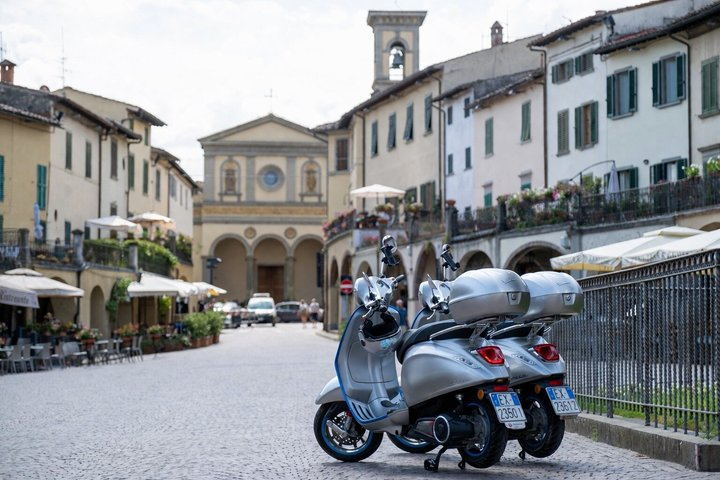 Around Florence Hills: App‑Guided e‑Vespa Tour + Wine & Food - Photo 1 of 13