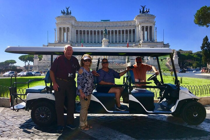 Enjoy Rome Full day tour in Golf Cart with Catacombs - Photo 1 of 11