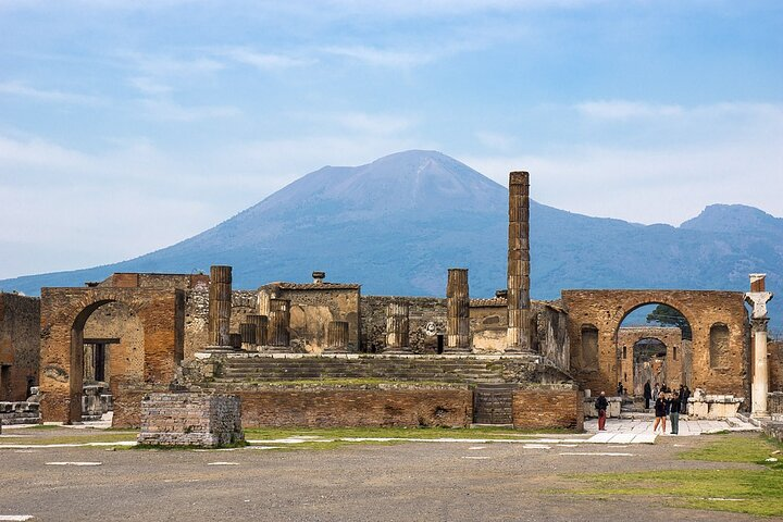 Explore Pompeii and Mount Vesuvius on a private full-day tour - Photo 1 of 7