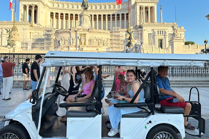 Explore Rome Highlights by Golf Cart Tour private tour - Photo 1 of 9