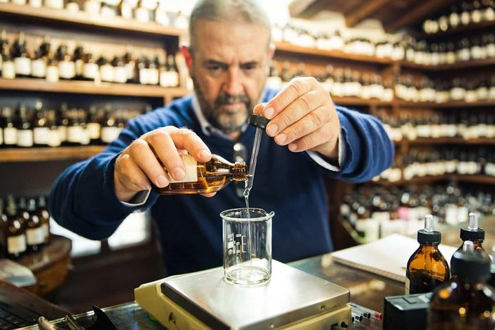 Mr Villoresi and his perfumes