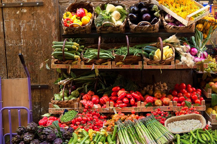 Vegetables shop in Florence