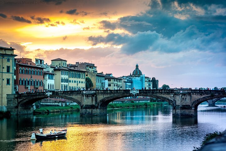 VIP Florence Private Sunset Boat Tour with Prosecco - Photo 1 of 12