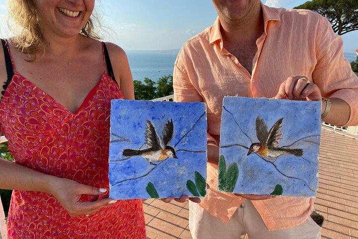 Workshop Fresco Painting & Aperitivo Seaview in Sorrento coast - Photo 1 of 25