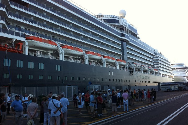 Entrance to the ship for passengers