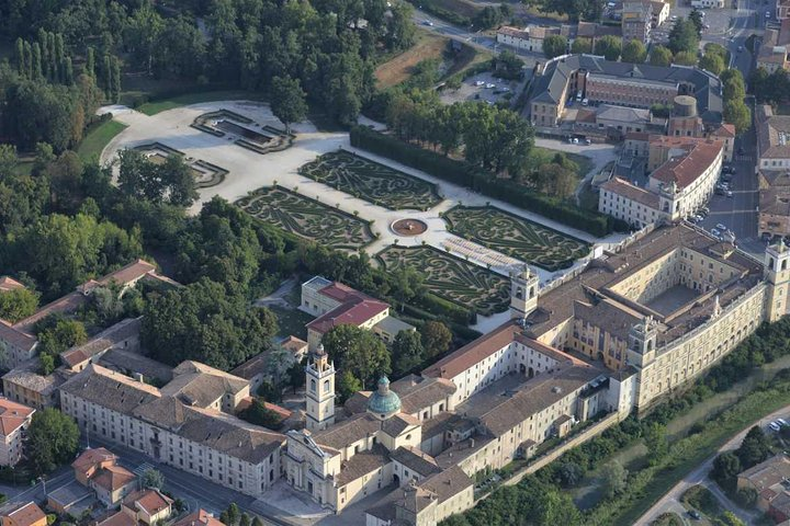 Colorno Palace - aerial view