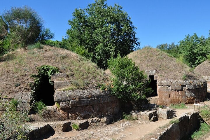 The necropolis of Banditaccia in Cervetri