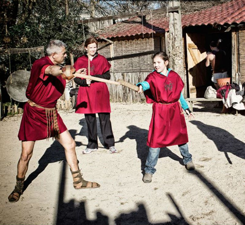 Gladiator School Museum Rome: Entry Ticket + 2-Hr Gladiator Training - Photo 1 of 5