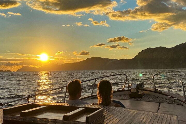 Sunset Group Boat Tour along the Amalfi Coast with Prosecco wine - Photo 1 of 6