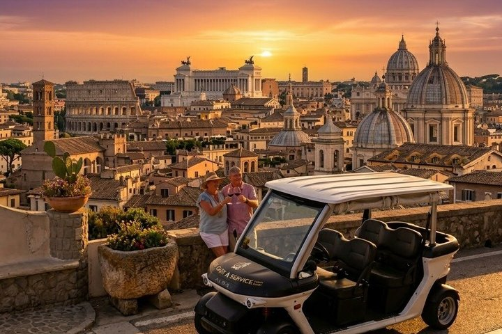 Private Golf Cart Tour with Panoramic Aperitif & Hidden Gems - Photo 1 of 24