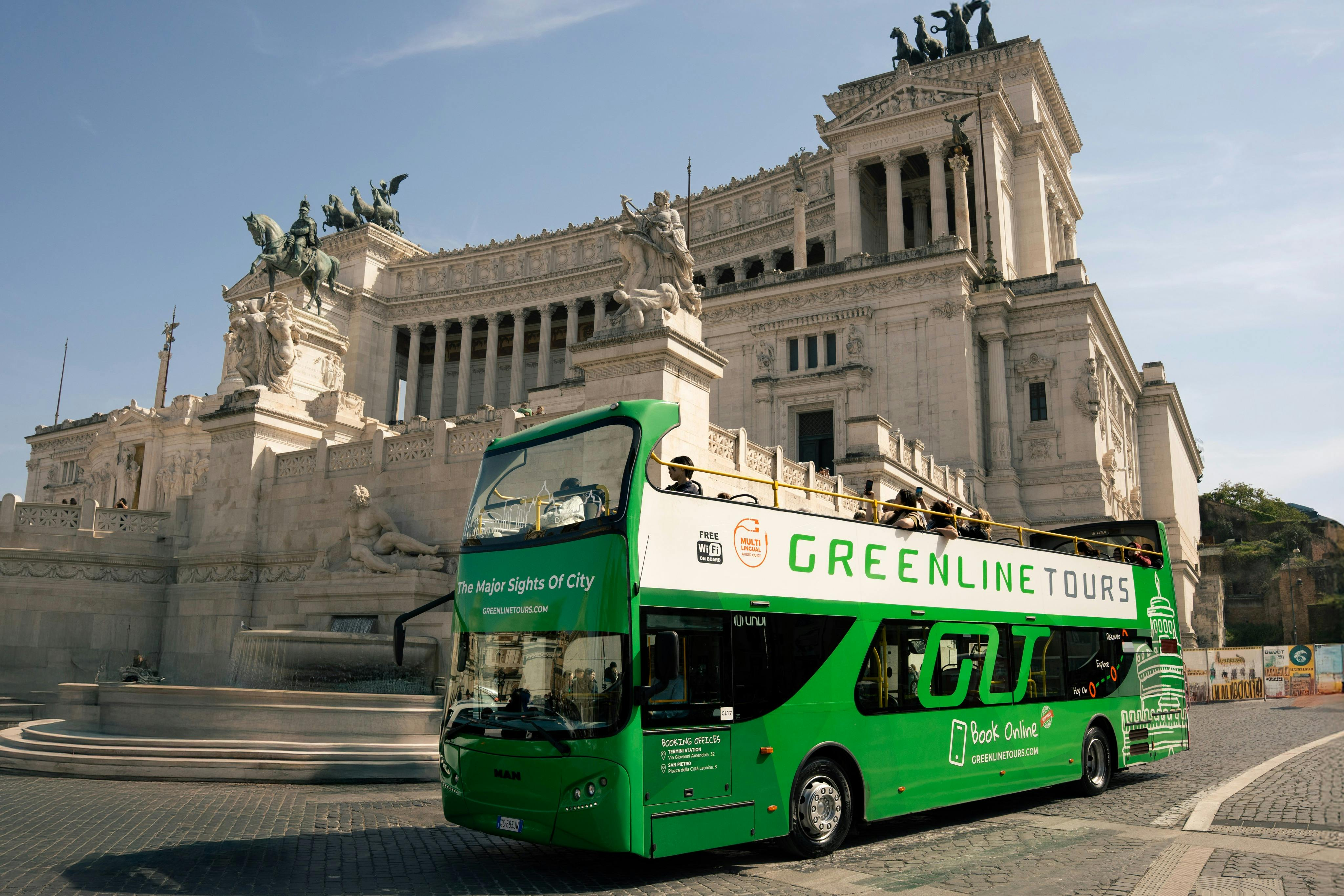 Green Line Tours Rome Hop-on Hop-off Bus Tour - Photo 1 of 6
