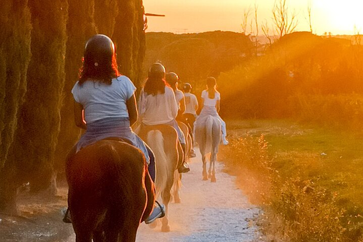 Horseback riding at sunset 1 hour at the Certosa di Pisa - Photo 1 of 11