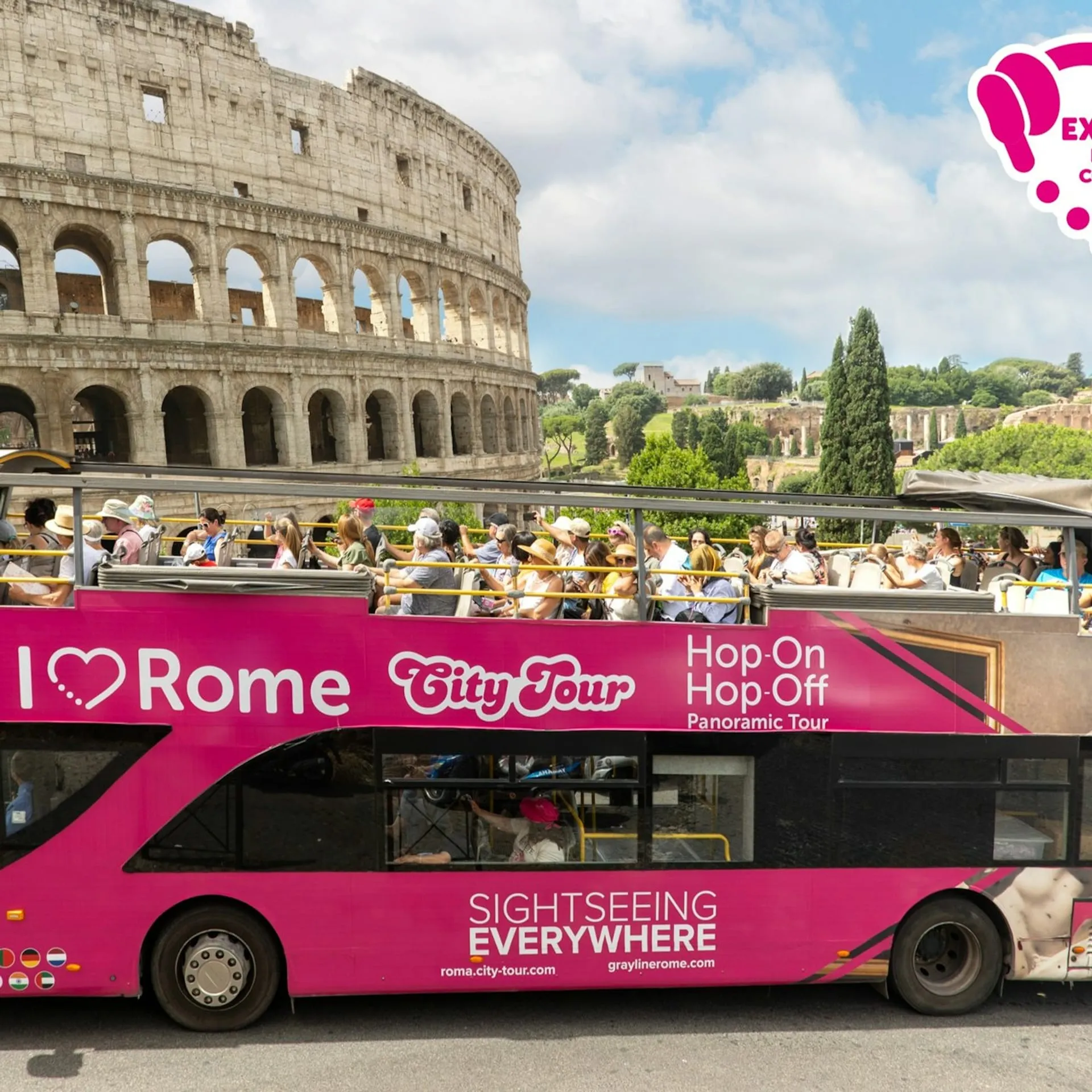 Open 110 Bus Rome Rome Hop On, Hop Off Tour From Civitavecchia By Bus