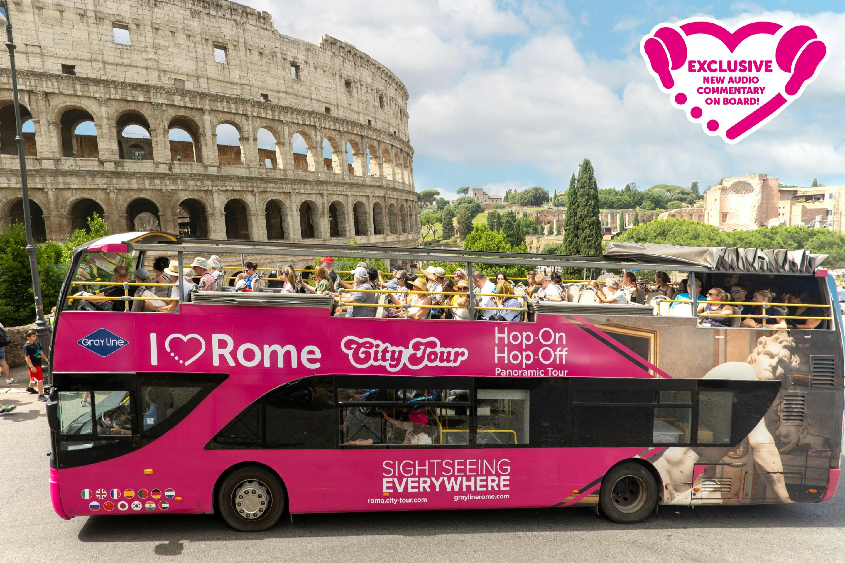I Love Rome Hop-on Hop-off Panoramic Bus Tour - Photo 1 of 17