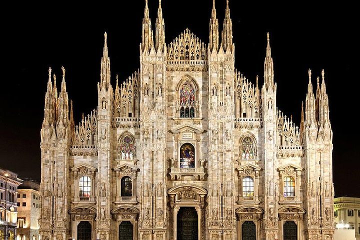 Milan Cathedral at Night