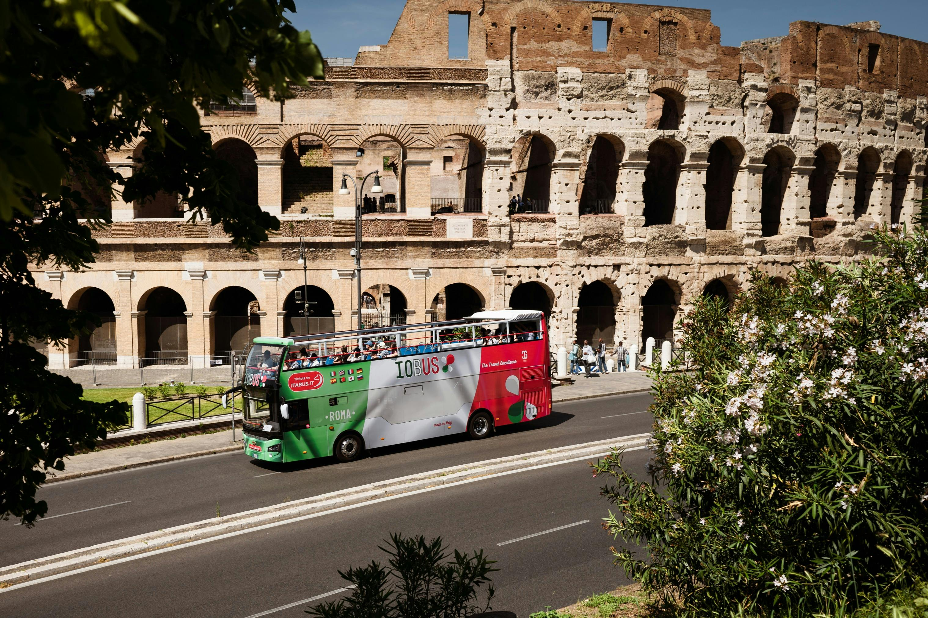 IOBUS Rome: Hop-on Hop-off Panoramic Open Bus Tour - Photo 1 of 4