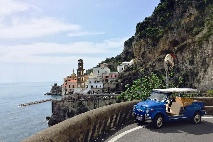 Jackie Kennedy Amalfi Coast Private Tour (Vintage Car & Boat) VIP EXCLUSIVE - Photo 1 of 14