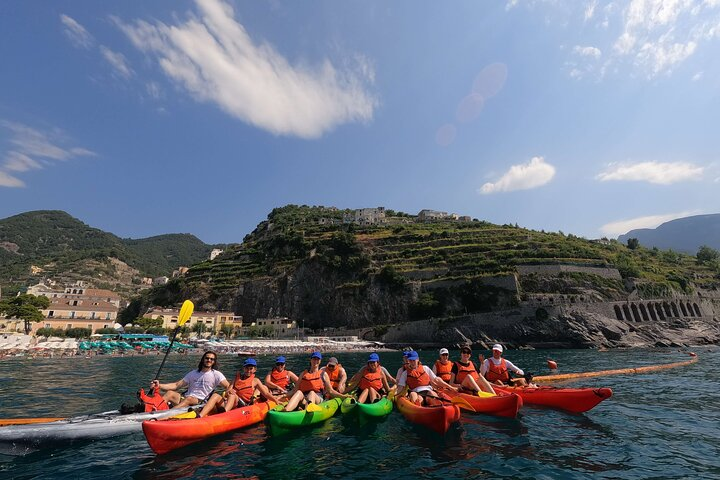 Kayaking & Snorkeling Tour in Amalfi Coast, Sea Caves and Beach - Photo 1 of 15