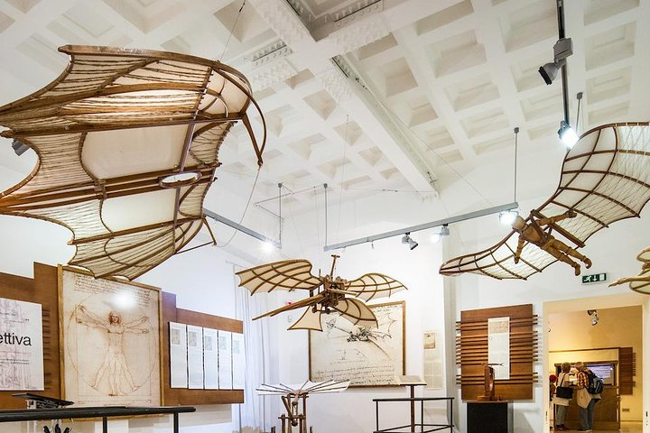 Mostra di Leonardo Sala del Volo