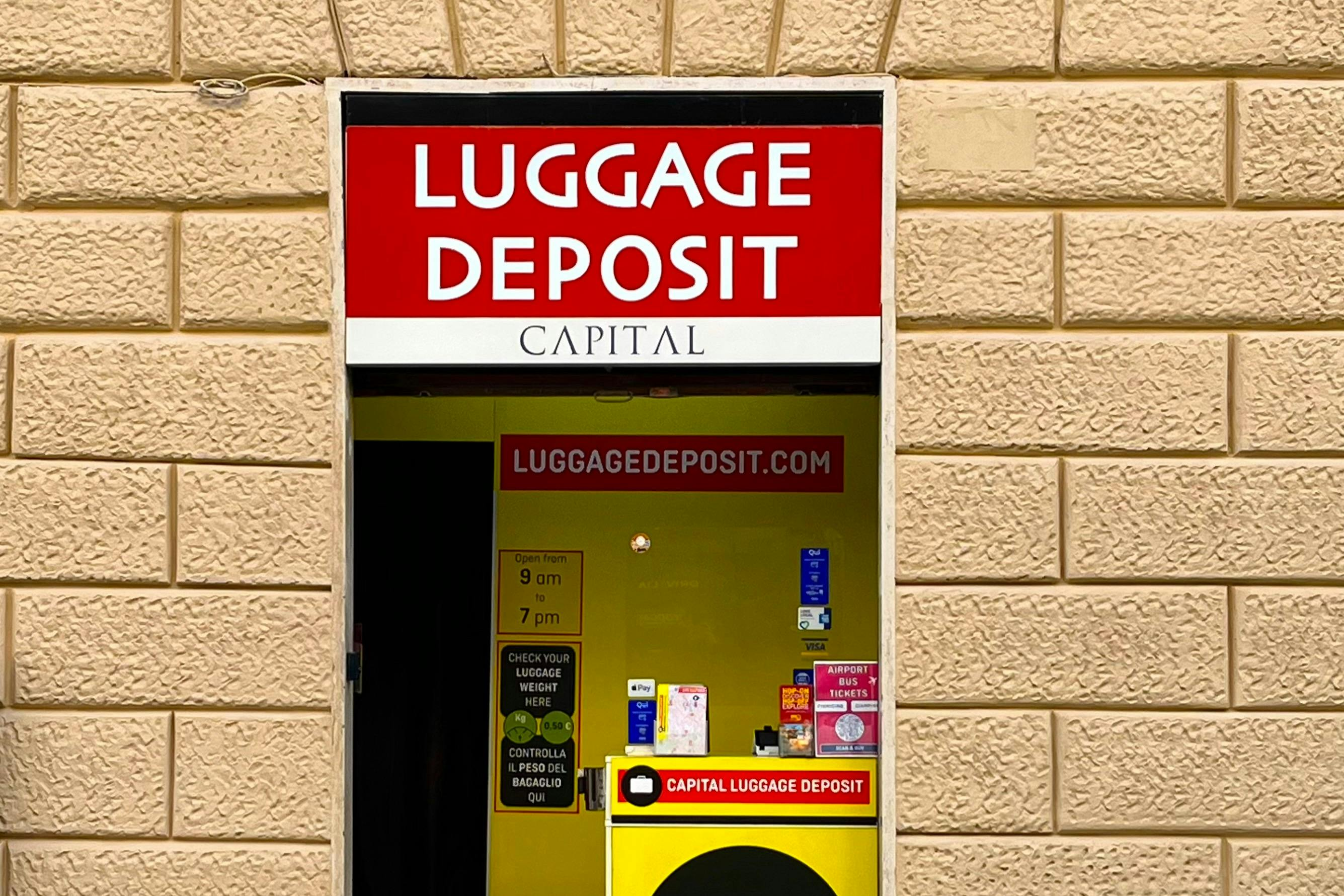 Luggage Storage: Roma Termini Station - Photo 1 of 3