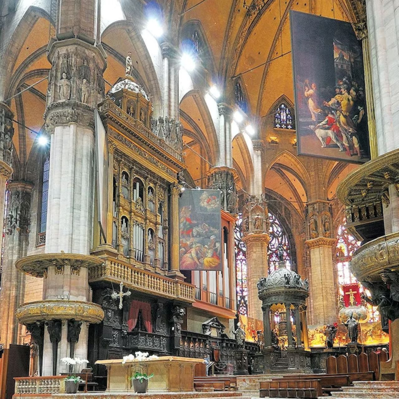 Duomo di Milano, 5th largest church in the world, image size:1280x1280