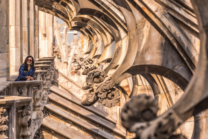 Milan Duomo Rooftop Terrace Guided Tour - Photo 1 of 15