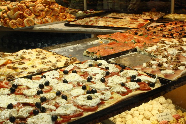 Pizza and focaccia tasting