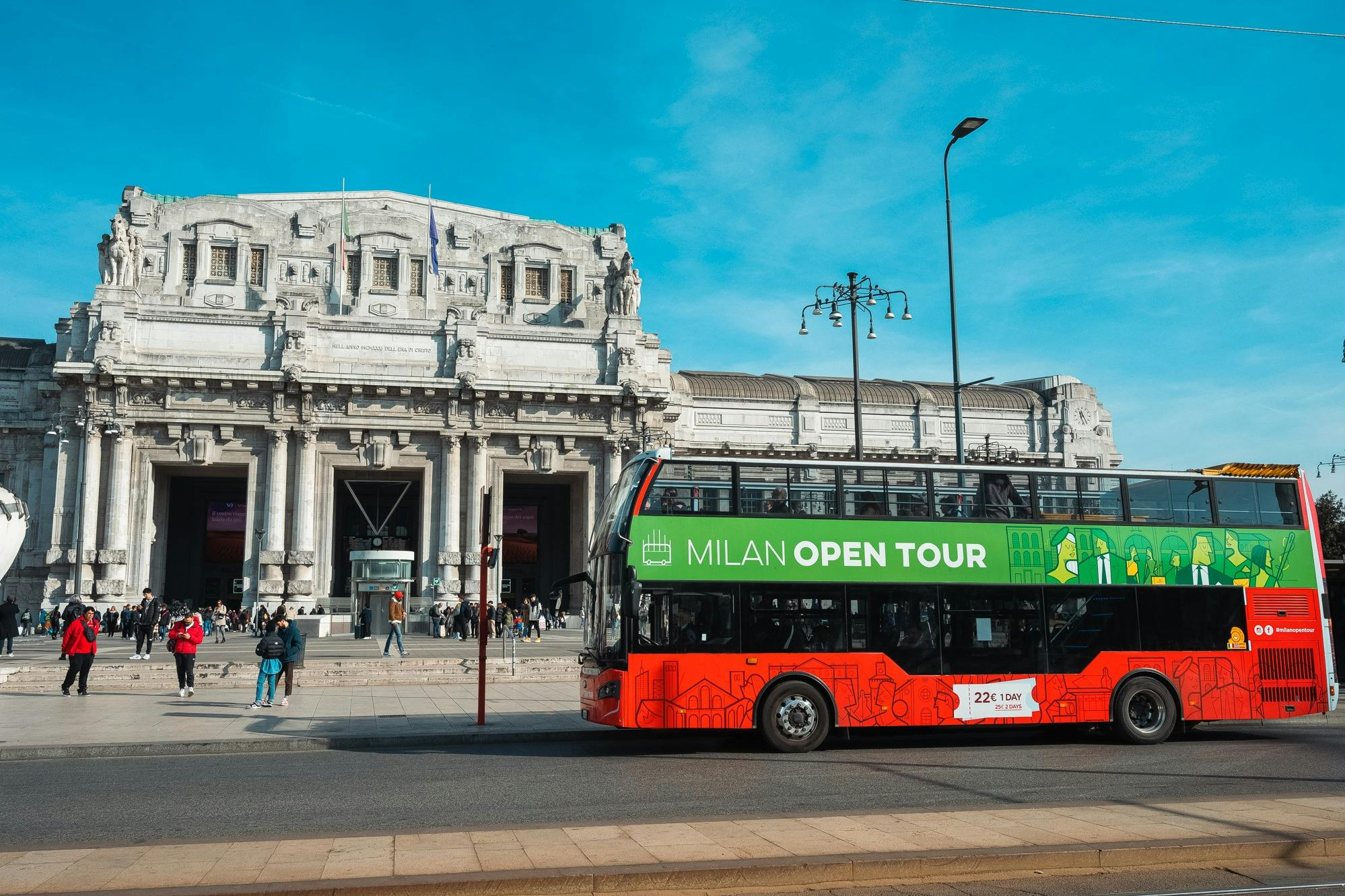 Gray Line Milan Open Tour: Hop-on Hop-off Bus Tour - Photo 1 of 6
