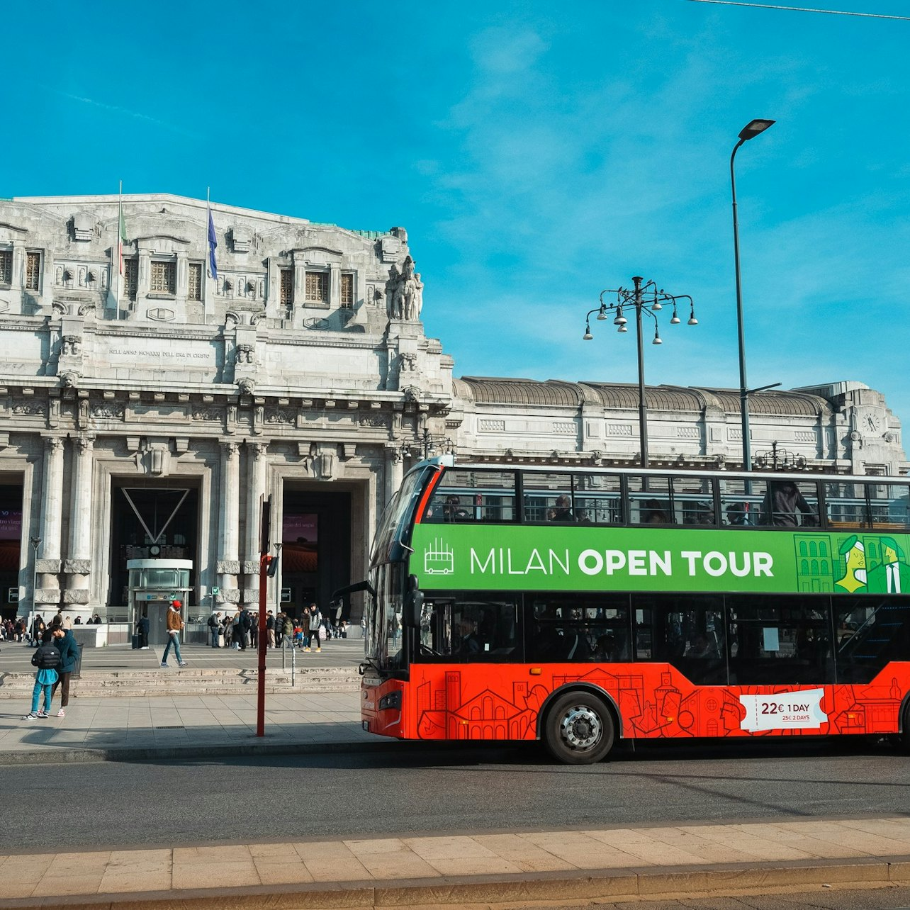 Gray Line Milan Open Tour: Hop-on Hop-off Bus Tour - Photo 1 of 6