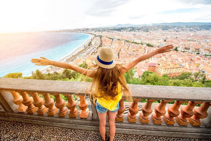 Experience the rich culture and stunning views of Nice from above where scenic coastal landscapes meet colorful streets inviting you to explore every corner of this beautiful city.