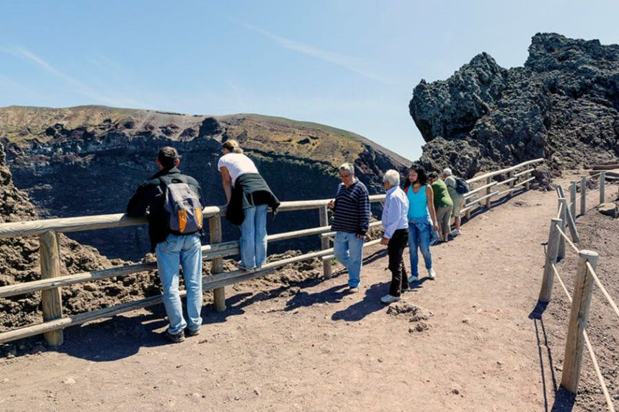 Mount Vesuvius: Fast Track Ticket + Roundtrip Transport from Pompeii - Photo 1 of 6