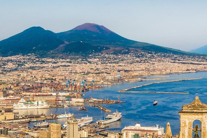 Naples best view -Mt. Vesuvius & the Bay of Naples